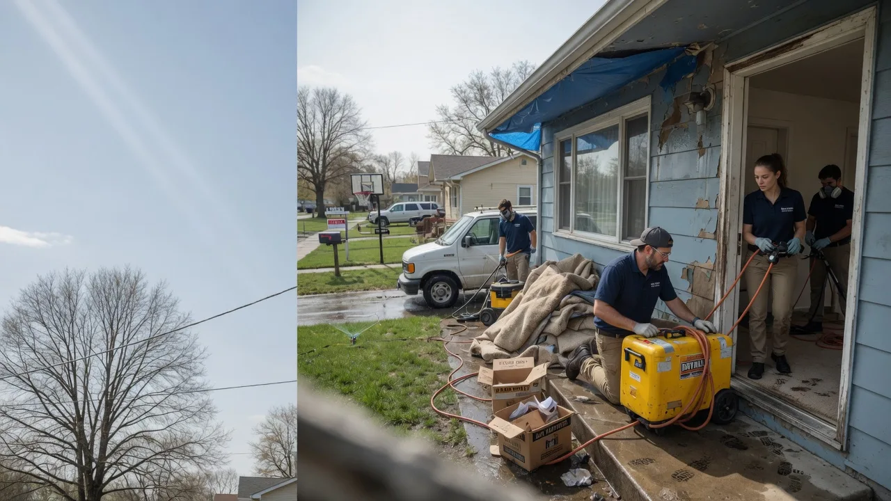 Basement Flood Cleanup in Tilden, IL near me